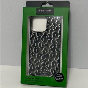 KATE SPADE iPhone 16 Pro Max Leopard Print Protective Case